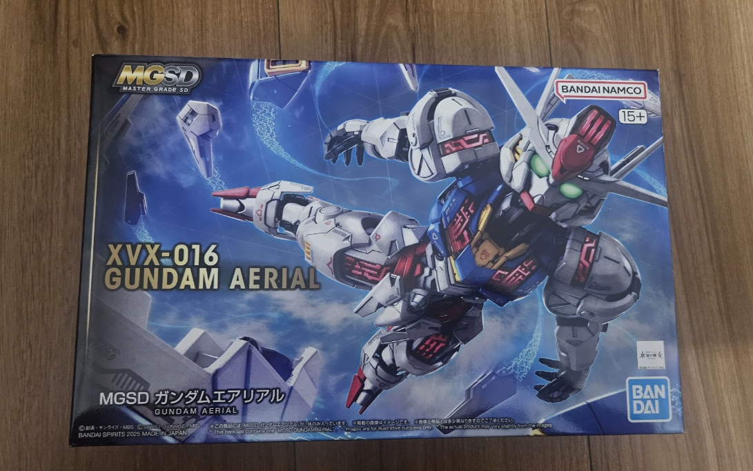Bandai MGSD Gundam Aerial The Witch from Mercury Model Kit