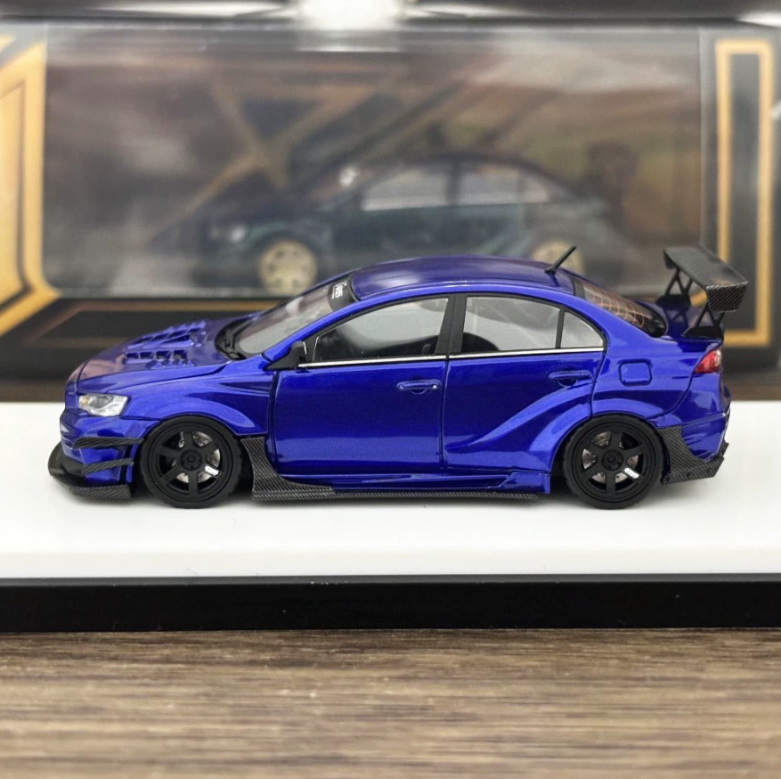 404 Error 1/64 Mitsubishi Lancer Evolution X Varis Blue