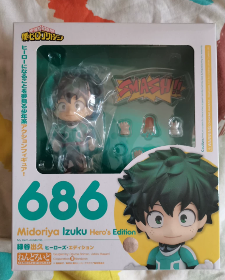 Good Smile Nendoroid 686 My Hero Academia Izuku Midoriya Hero Edition