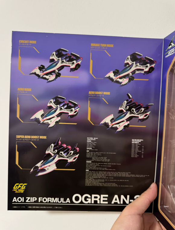 MegaHouse Cyber Formula Ogre AN-21 Complete Box 30th Anniversary
