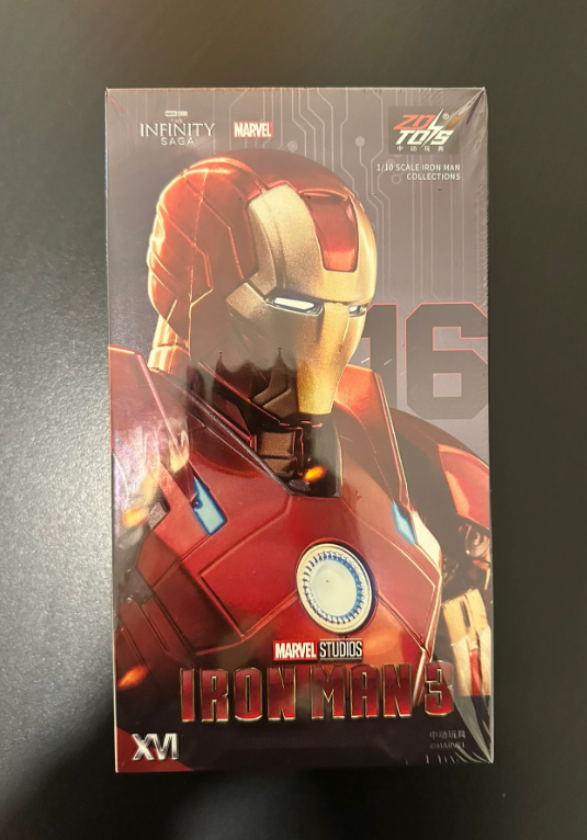 ZD Toys 1/10 Scale Iron Man Mark 16 Nightclub Action Figure