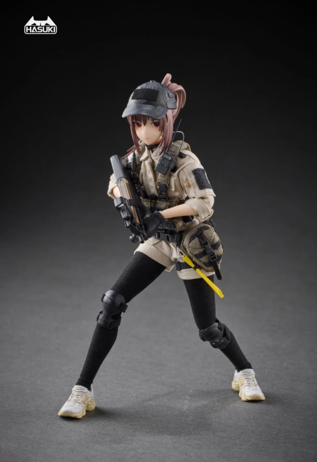 HASUKI Pocket Art PA006 Security Hiyo Reizei 1/12 Action Figure