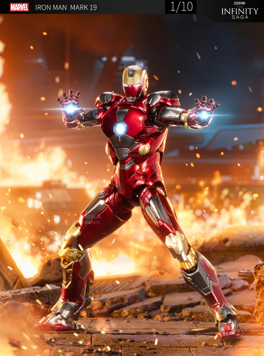 ZD Toys 1/10 Scale Iron Man Mark 19 Tiger Action Figure
