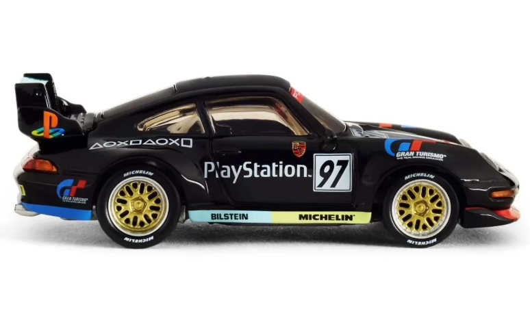 Hot Wheels Elite 64 1/64 Porsche 911 GT2 EVO 993 PlayStation Livery Sealed