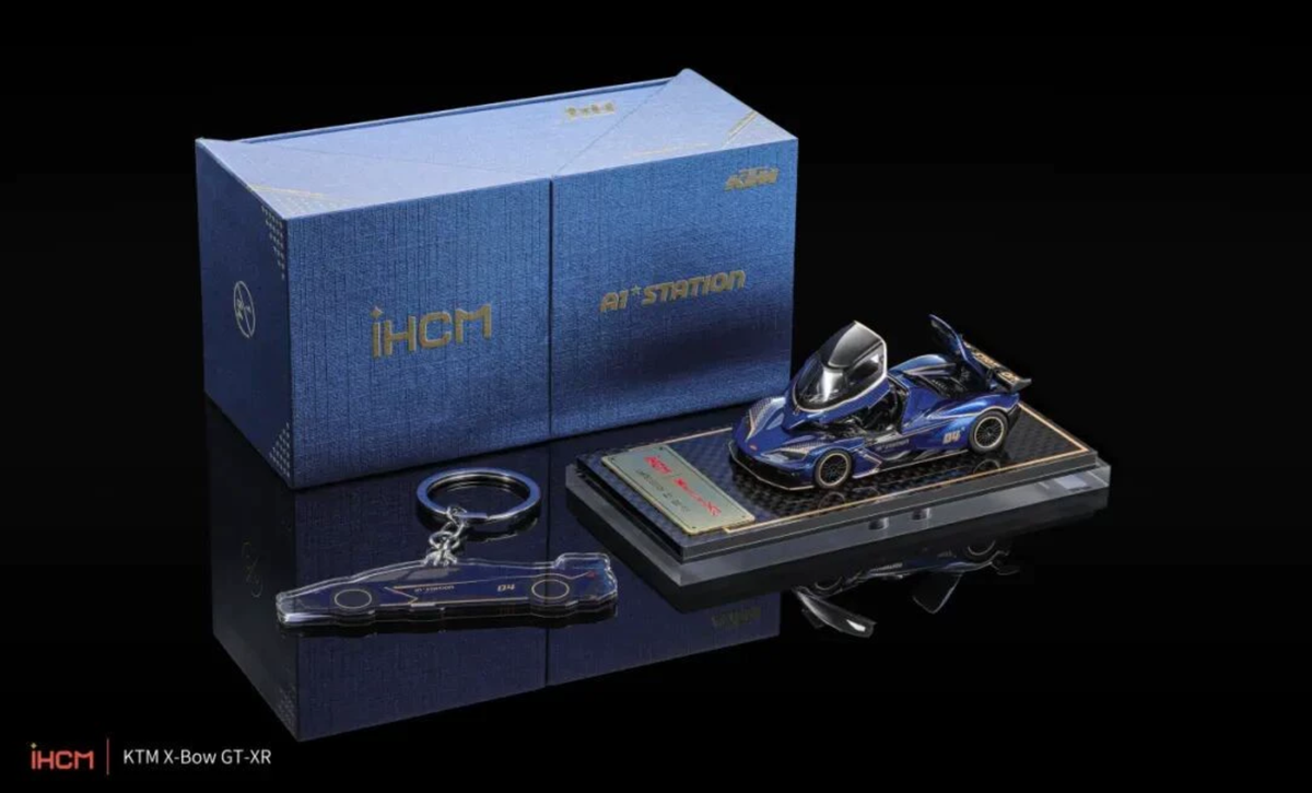 IHCM 1/64 KTM X-Bow GT-XR A1 Station Blue Carbon Foshan APA
