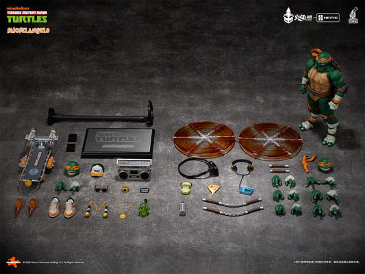 Heatboys HB0105 HEFIG TMNT Michelangelo Deluxe Edition Figure Preorder