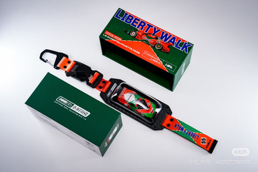INNO x D/STANS 1/64 Mazda RX-7 FD3S LB Silhouette Green Orange Preorder