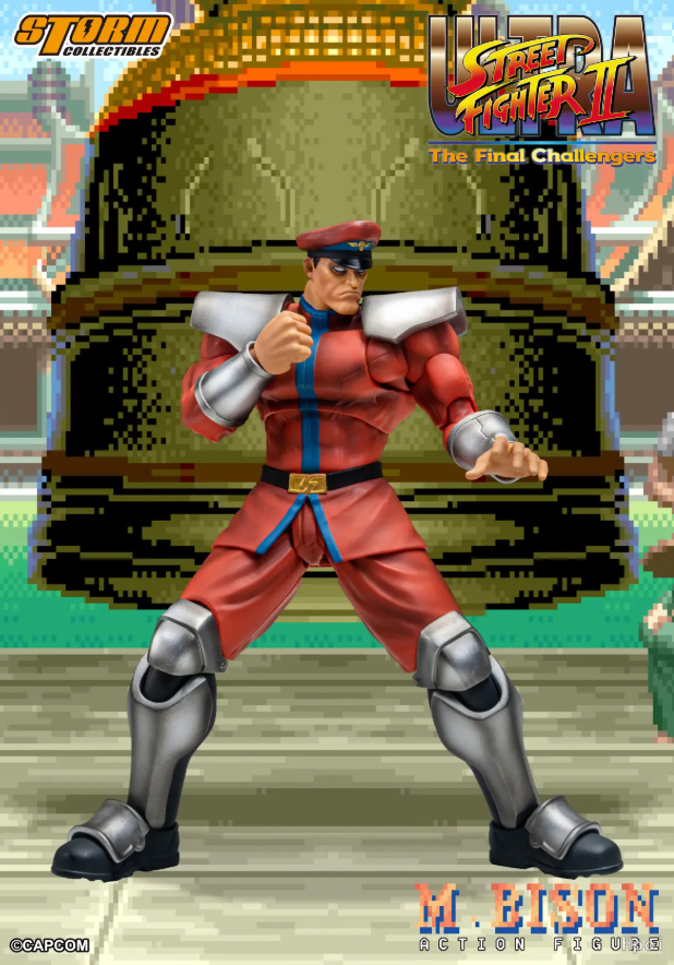 Storm Collectibles STORM ARENA Street Fighter II M Bison Vega Figure