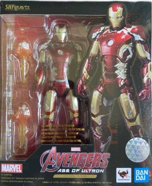 Bandai S.H.Figuarts Iron Man Mark 43 Avengers Age of Ultron