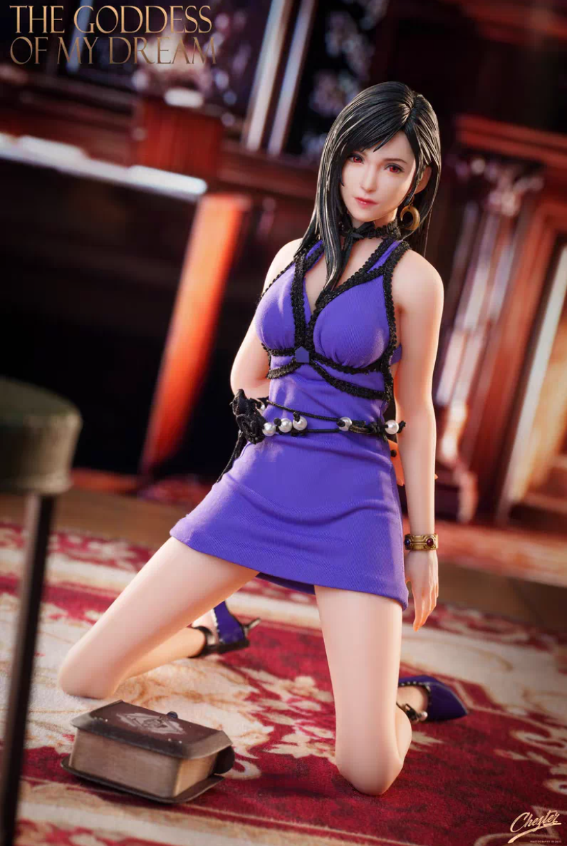 ACG ART My Dreaming Girl Tifa Lockhart Deluxe B Tearless Ver 1/6 Figure