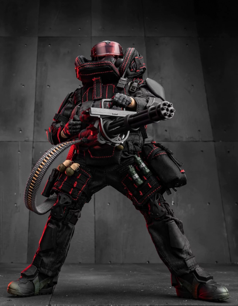 Hasuki SALVO SA-02 Black Ops Fortress Colossus WonderFest Exclusive Figure