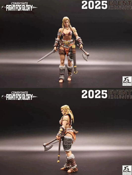 XesRay Studio 1/12 Combatants Fight for Glory Gold Hildr Figure