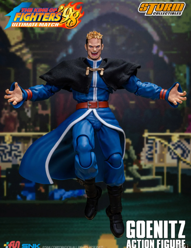 Storm Toys 1/12 KOF 98 Goenitz SKKF11 Action Figure