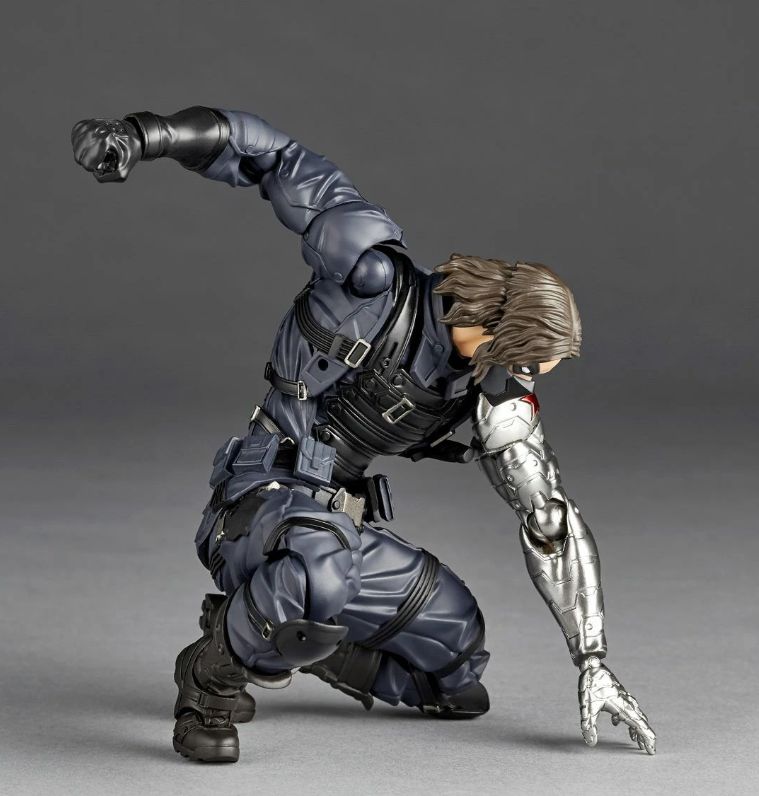 Kaiyodo Revoltech Amazing Yamaguchi Winter Soldier Action Figure