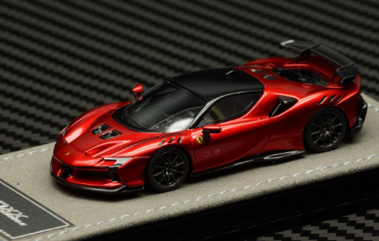HH Model 1/64 Ferrari SF90 XX Stradale Volcano Red Resin Limited 399