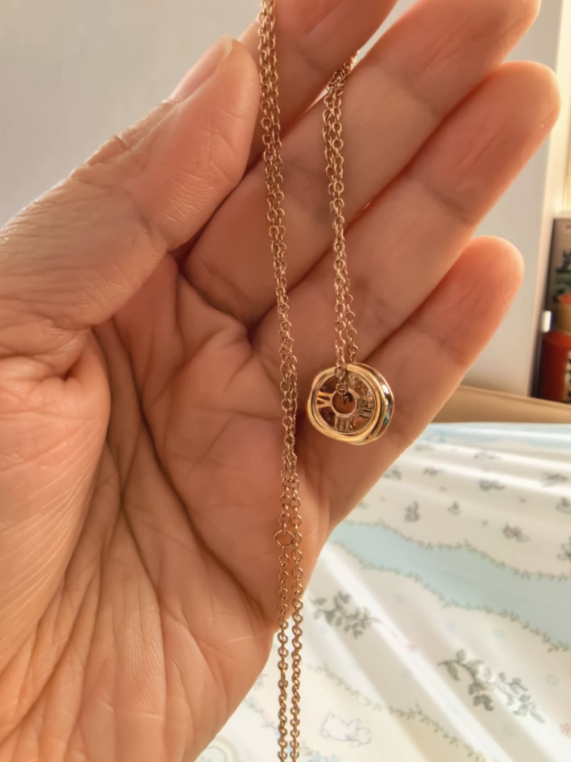 Bank of China x Marvel Infinity Stones 18K Rose Gold Necklace