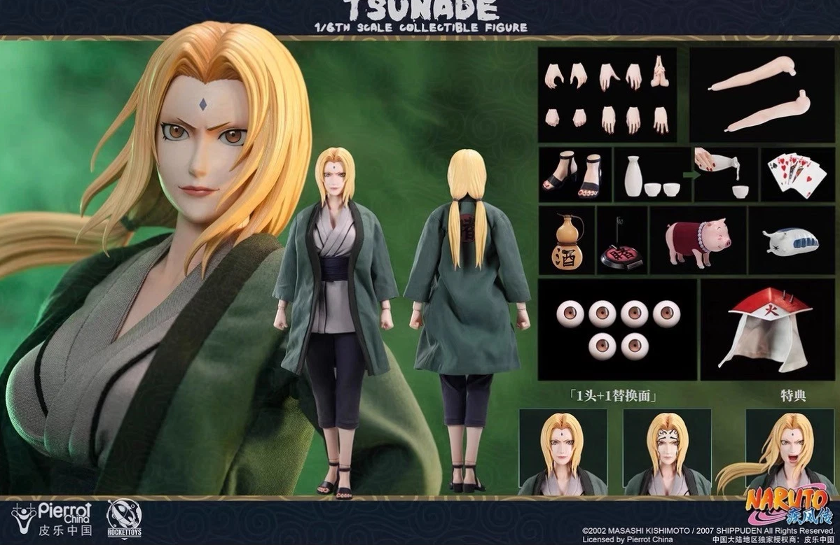 Rocket Toys ROC-009 1/6 Naruto Shippuden Tsunade Action Figure