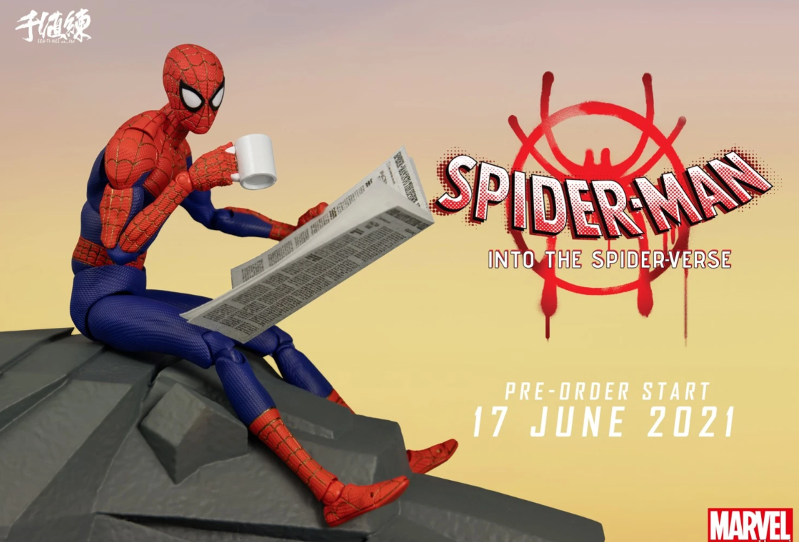 SV-Action Spider-Man Into the Spider-Verse Peter B. Parker Figure