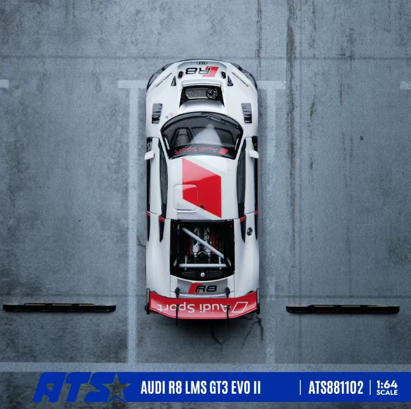 ATS x Winner Modern 1/64 Audi R8 LMS GT3 EVO II White
