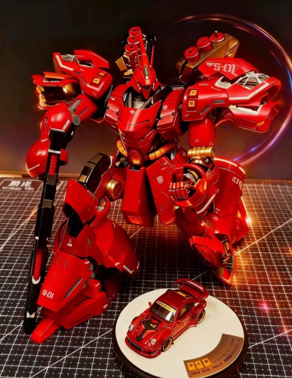 PGM 1:64 Porsche RWB 930 Sazabi Red APA XPO 2025 Edition