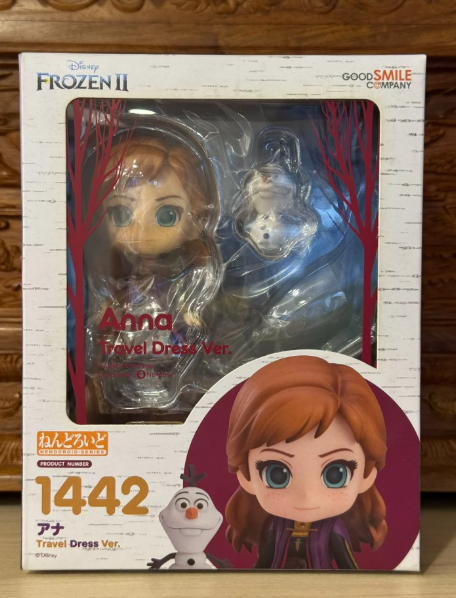 Good Smile Nendoroid 1442 Frozen 2 Anna Travel Dress and Olaf