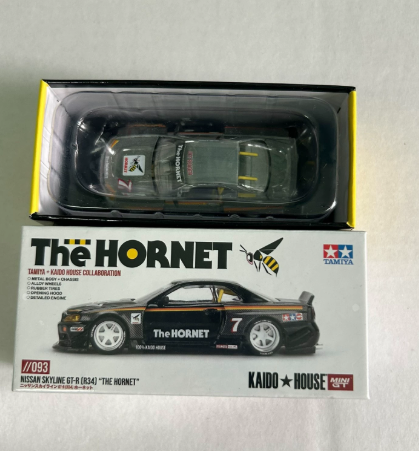 MINI GT 093 Kaido House Nissan Skyline GT-R R34 The Hornet Clear Coat Chase