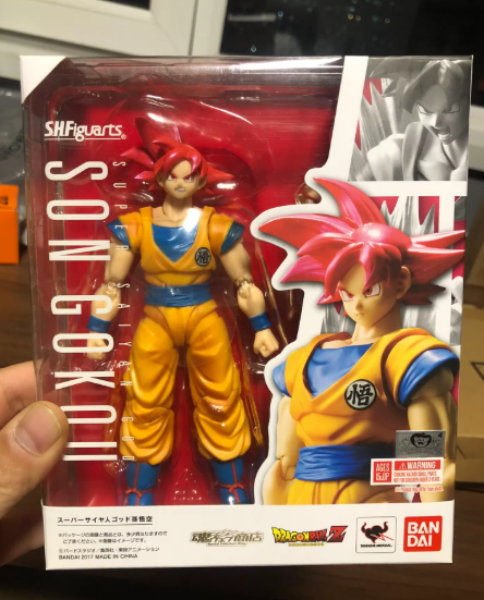 S.H.Figuarts Dragon Ball Super Saiyan God Son Goku God of Justice