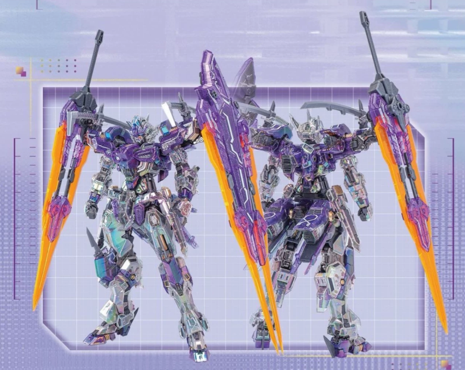 Eddas Valkyrie Full Holo Clear Color Ver. WF Exclusive Model Kit Figure