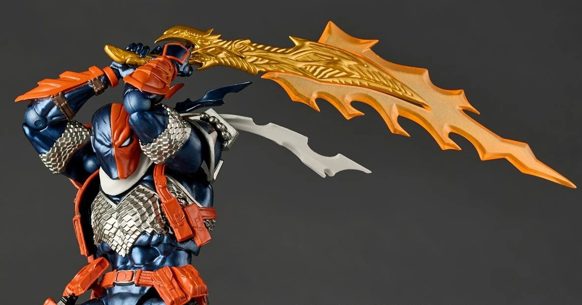 Kaiyodo Revoltech Amazing Yamaguchi DC Deathstroke Ver.1.5
