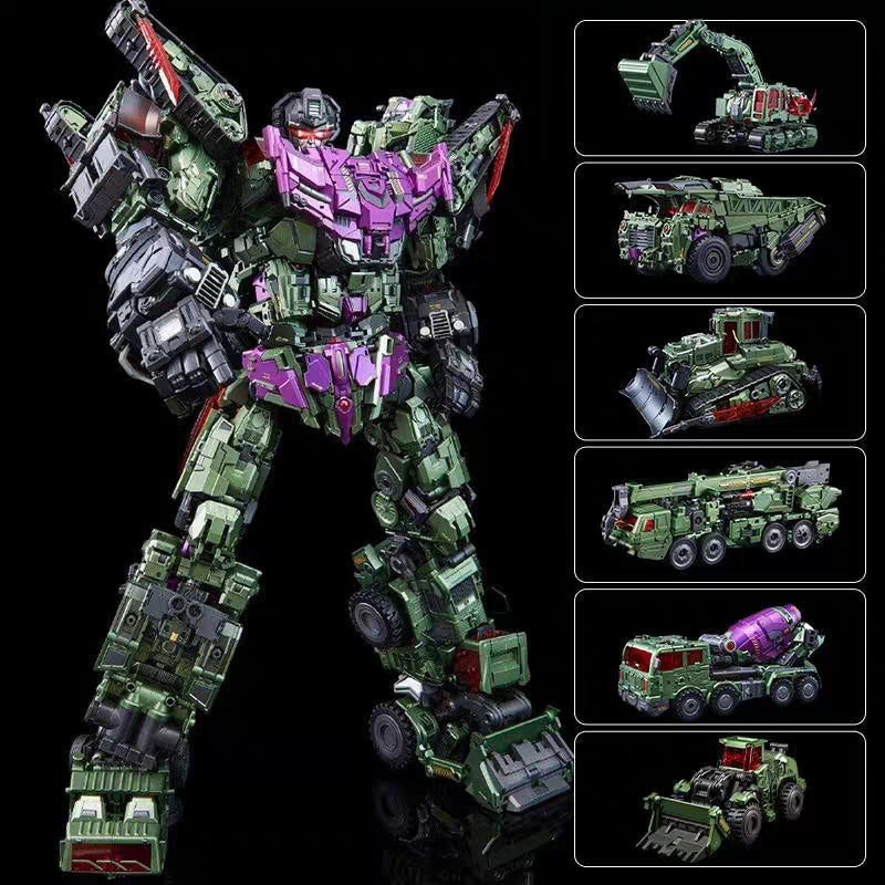 Dreamstar Toys Devastator 6 Boxes Complete Set