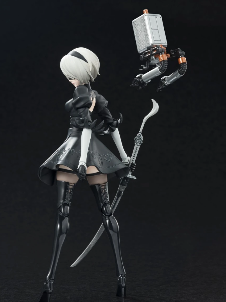 Bandai S.H.Figuarts NieR Automata Ver1.1a 2B Action Figure
