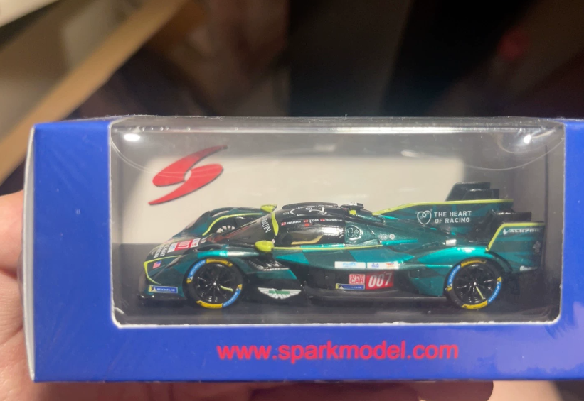Spark 1/64 Aston Martin Valkyrie 007 Le Mans 2025 Hypercar