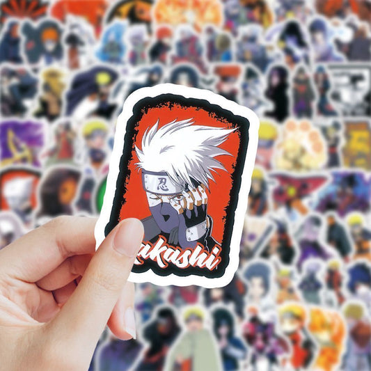 120pcs Naruto Shippuden Anime Sticker Decal