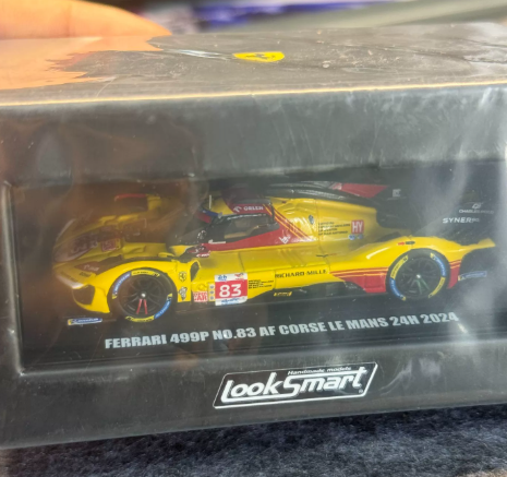 LookSmart 1/64 Ferrari 499P AF Corse No.83 Le Mans 2024
