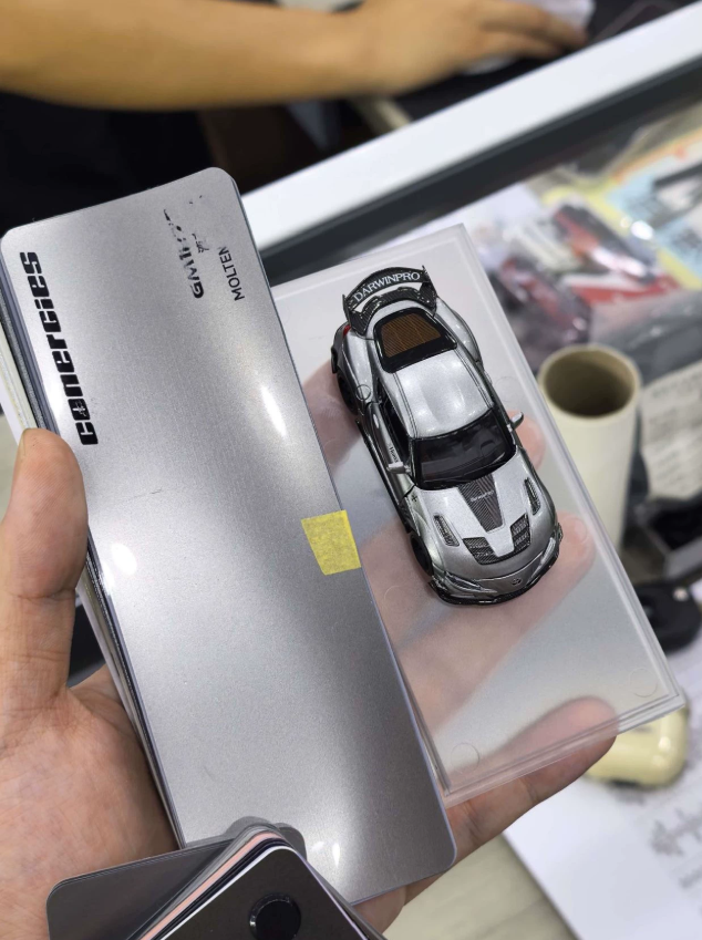 TOPART 1/64 Toyota Supra A90 Darwin PRO Liquid Silver Foshan APA