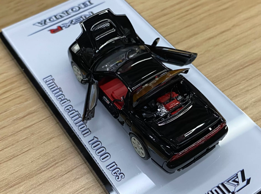 TOPART 1/64 Honda NSX Gloss Black Limited 1000