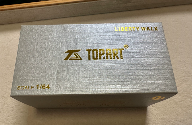 TOPART 1/64 LBWORKS Lamborghini Countach Combat Grey