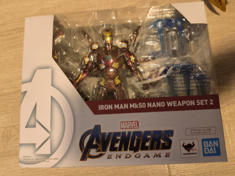 Bandai S.H.Figuarts Iron Man Mark 50 Nano Weapon Set 2