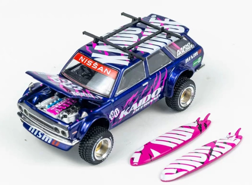 MINI GT Kaido House 1/64 Datsun 510 4x4 Wagon Offroad No 149