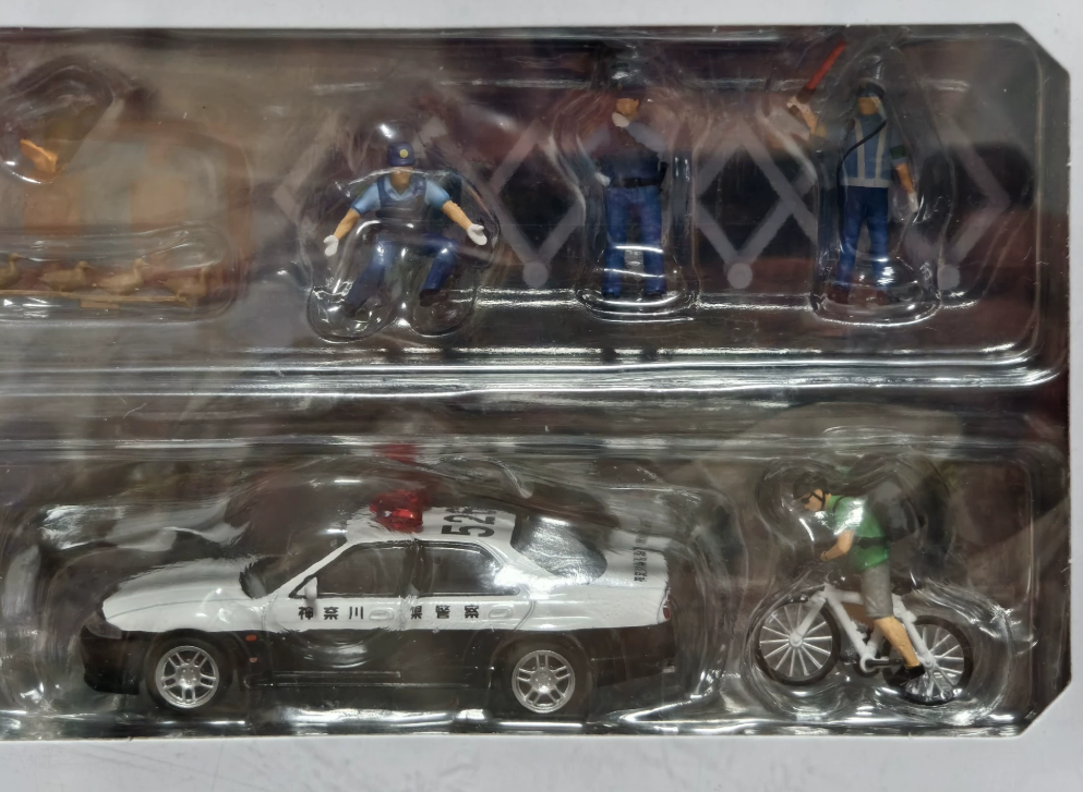 TOMYTEC 1/64 Diocolle 64 Car Snap 16a Police Kanagawa Set