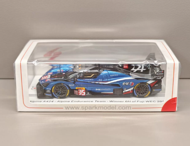 Spark 1/43 Alpine A424 35 WEC Fuji 6H Winner 2025
