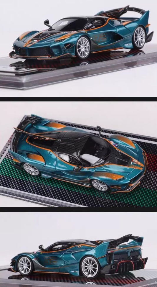 U2 1/64 Ferrari FXX-K Evo Green Orange 92 Limited 199