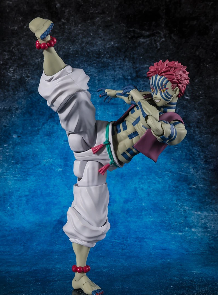 S.H.Figuarts Demon Slayer Akaza - Upper Rank Three Action Figure