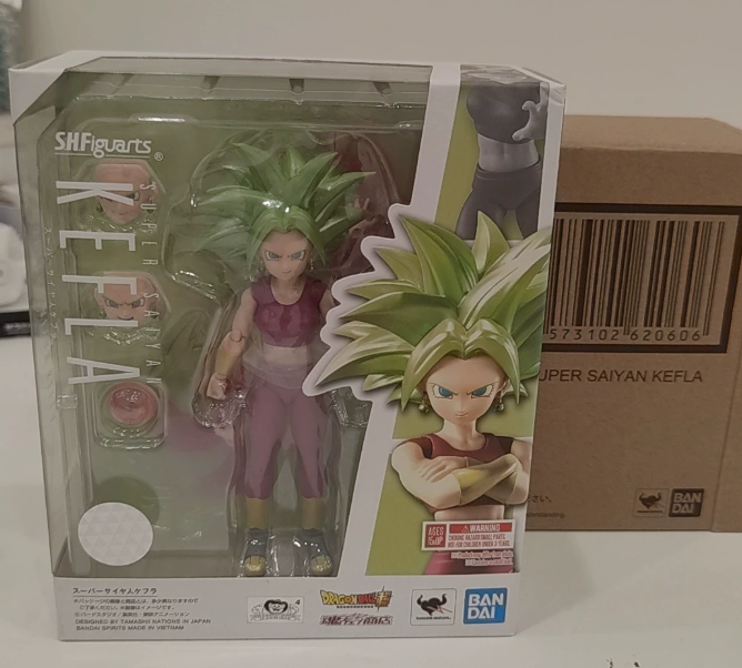 Bandai SHFiguarts Dragon Ball Super Saiyan Kefla Tamashii Exclusive