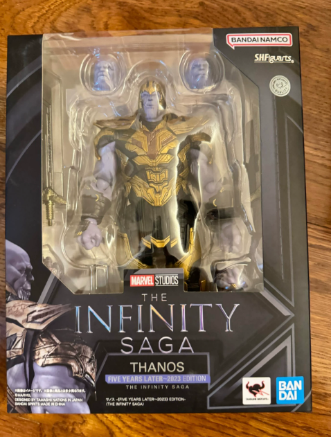 Bandai S.H.Figuarts Thanos Five Years Later 2023 Edition