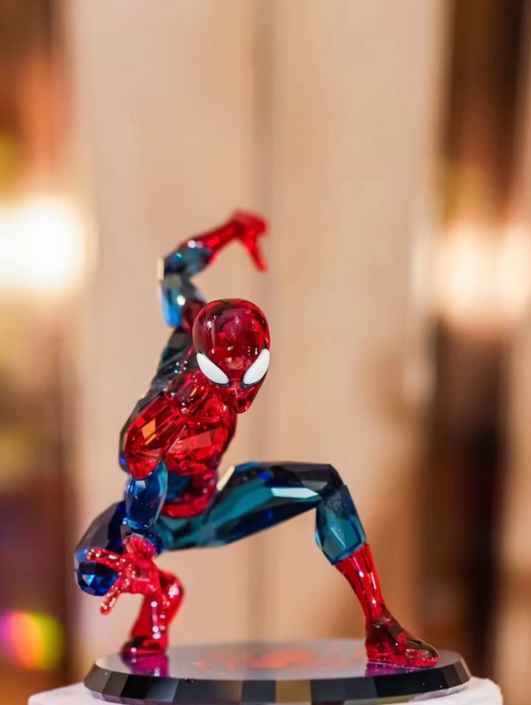 Swarovski Marvel Spider-Man Crystal Figurine 5646410 Collectible