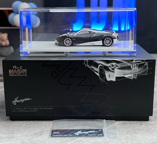 WAM 1/64 Pagani Huayra Black White Limited 100