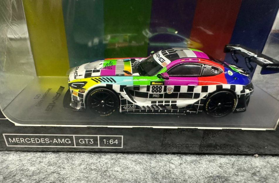 KILO 1/64 Mercedes-AMG GT3 EVO Bathurst 12H 2025 GMR #888 TV Signal