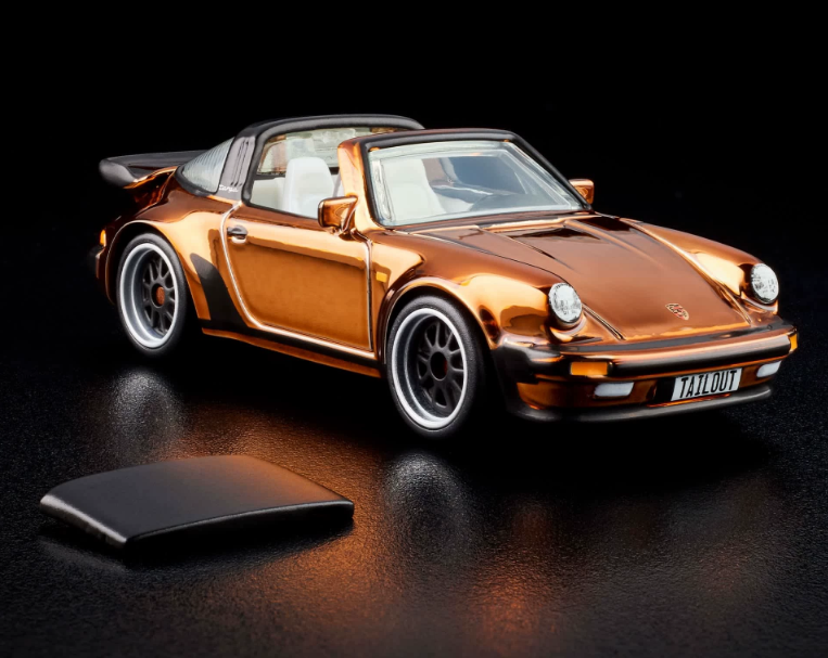 Hot Wheels RLC 88 Porsche 911 Turbo 3.3 Targa Copper 1/64 Diecast