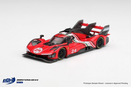 BBR 1/64 Ferrari 499P Modificata Red Resin Model Preorder